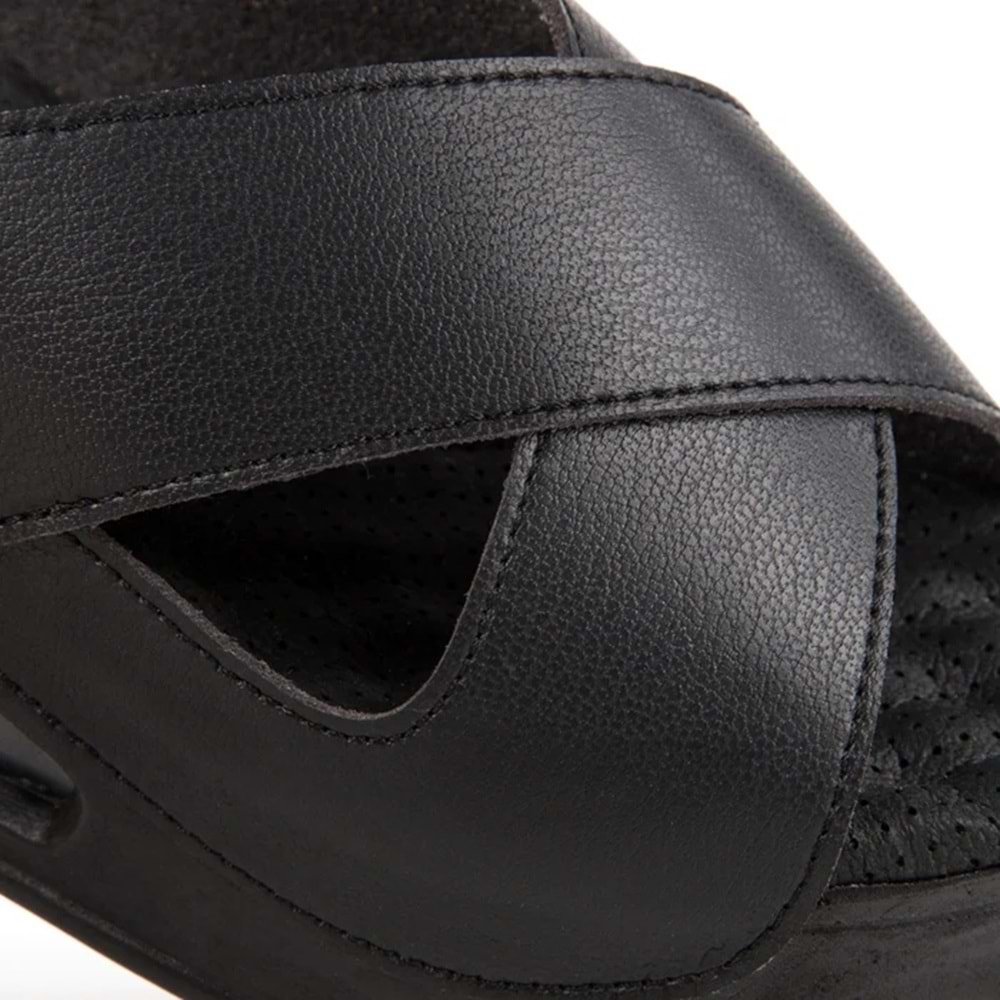 Muya Penelope Air Max Tabanlı Kadın Terlik - Penelope - Full Siyah - 39