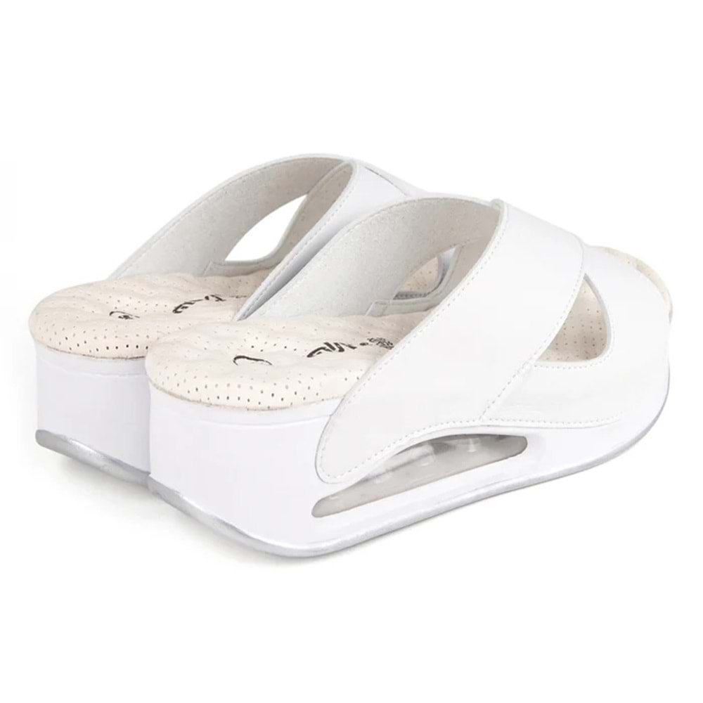Muya Penelope Air Max Tabanlı Kadın Terlik - Penelope - Beyaz - 36