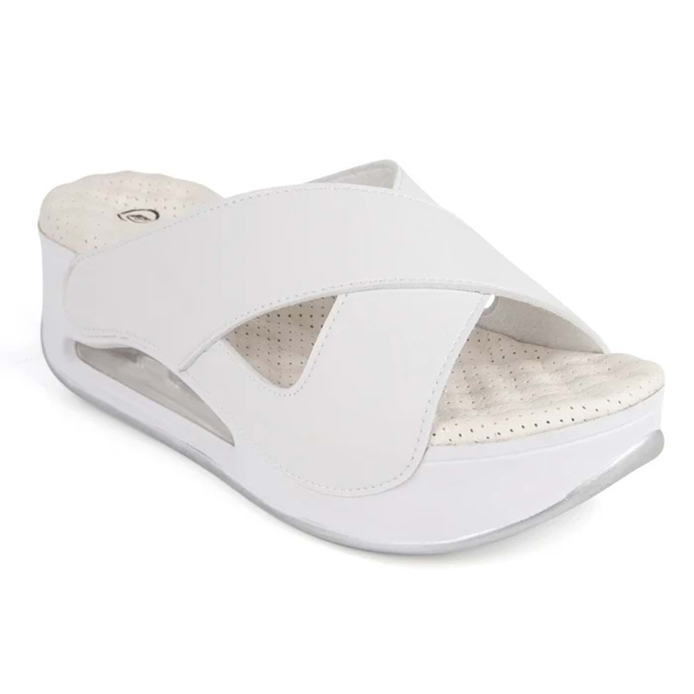 Muya Penelope Air Max Tabanlı Kadın Terlik - Penelope - Beyaz - 37