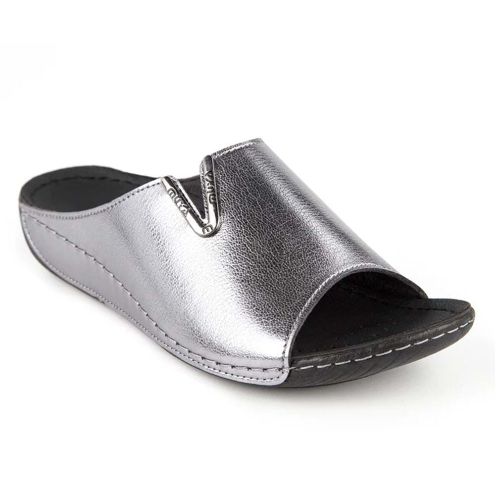 Muya Nest Anatomik Taban Kadın Terlik - Kurşun - 37