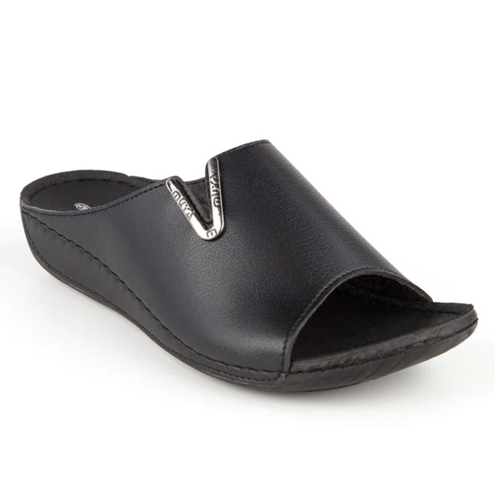 Muya Nest Anatomik Taban Kadın Terlik - Siyah - 39