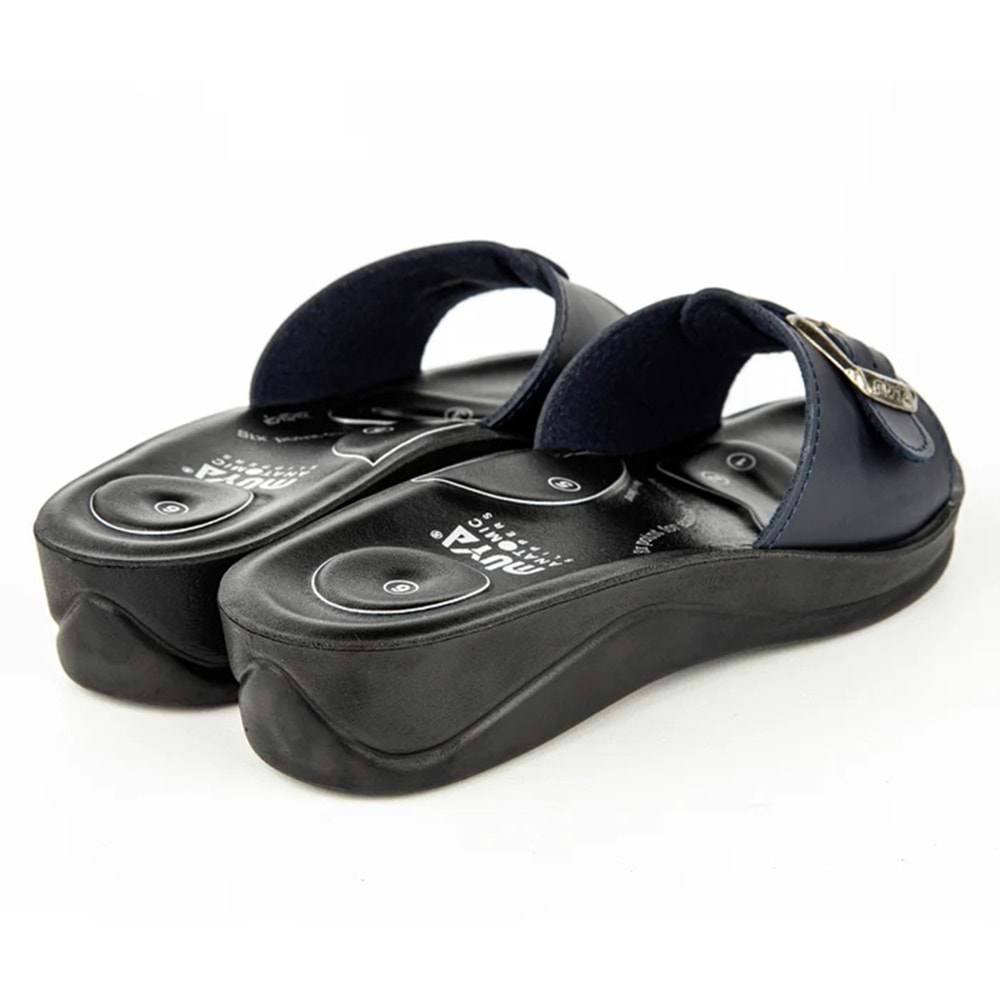 Muya Candy 6 Nokta Anatomik Taban Tokalı Kadın Terlik - lacivert - 38