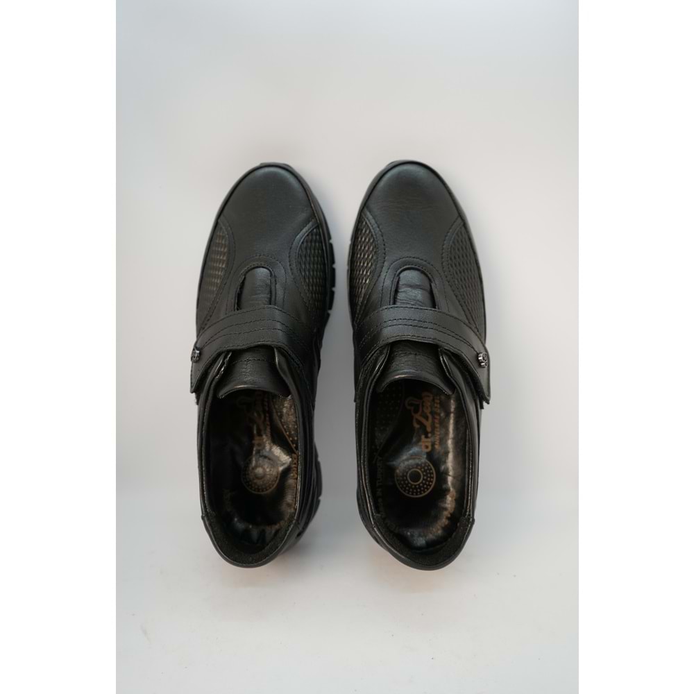 Kristal Kr.56 Tam Otopedik Taban Kemik Çıkıntısı Cırtlı İçi Dışı Hakiki Deri Kadın Ayakkabı