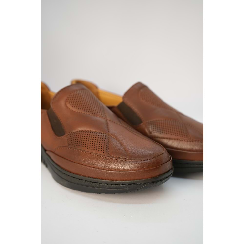 Kristal Dr.272 Tam Ortopedik İçi Dışı Hakiki Deri Kadın Ayakkabı - Taba - 36