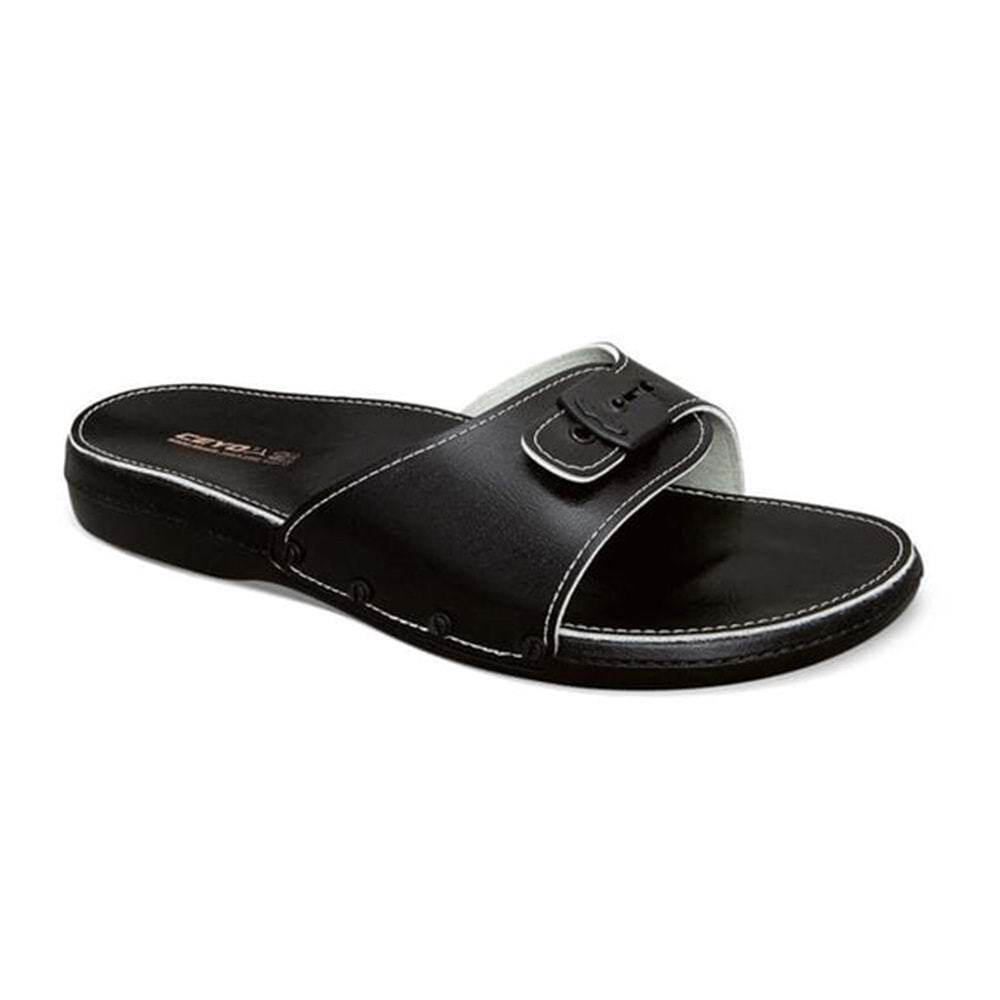 Ceyo 6300 Klasik Erkek Terlik - Siyah - 40