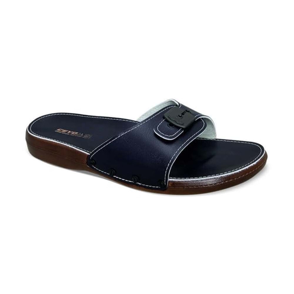 Ceyo 6300 Klasik Erkek Terlik - lacivert - 43