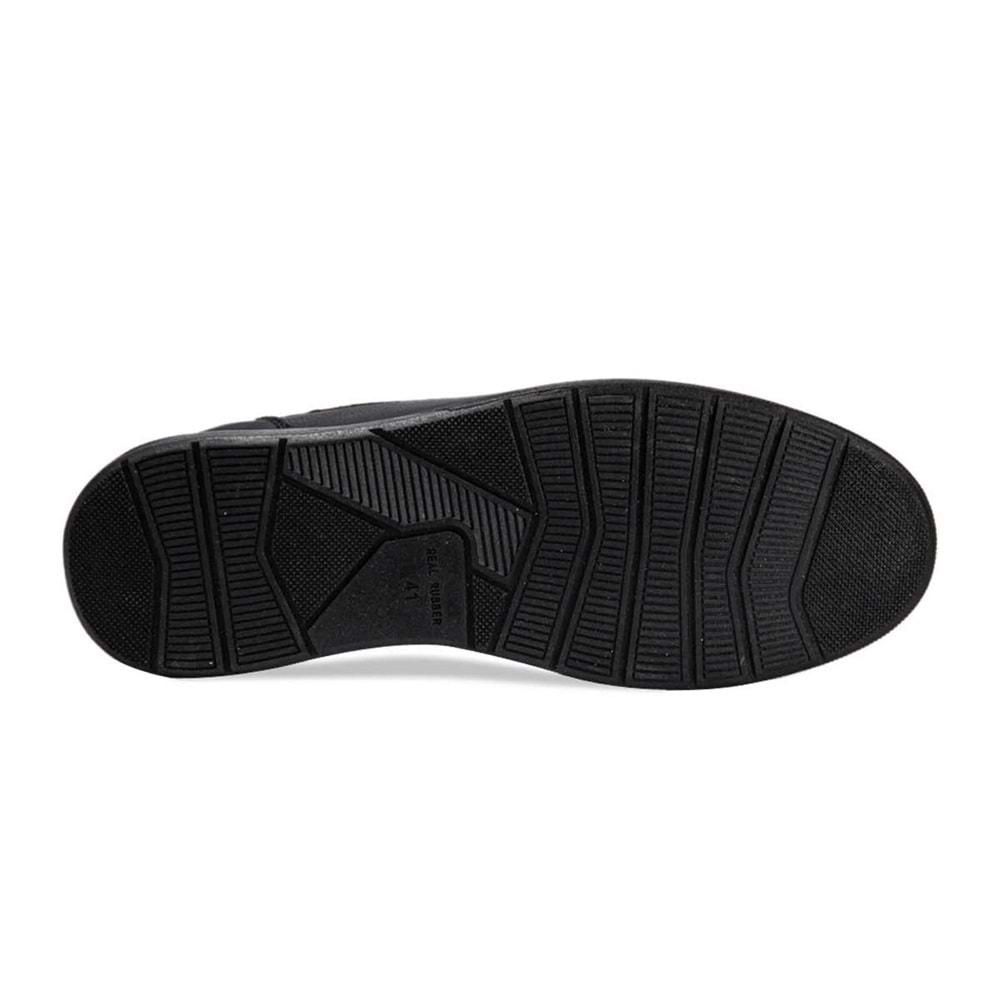 Polaris A10118653012010 Anatomik Taban İçi Dışı Hakiki Erkek Ayakkabı - Siyah - 41