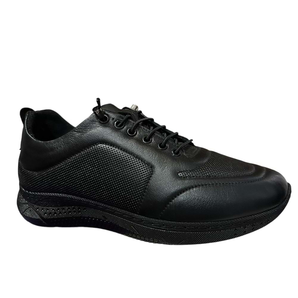 Kristal Dr.271 Anatomik Taban İçi Dışı Hakiki Deri Bağcıklı Kadın Ayakkabı - Siyah - 38