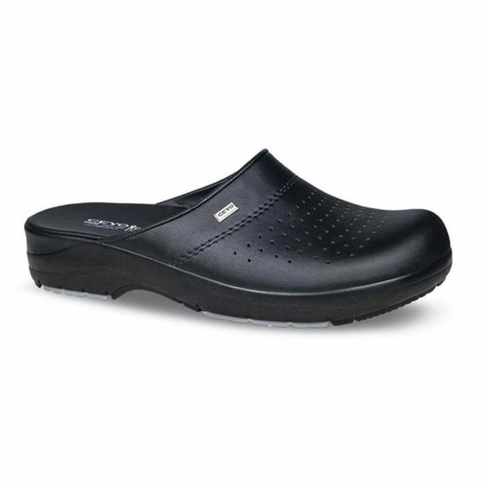 Ceyo 9926 Tam Ortopedik Kaymaz Taban Sabo Erkek Terlik (40-46) - Siyah - 40