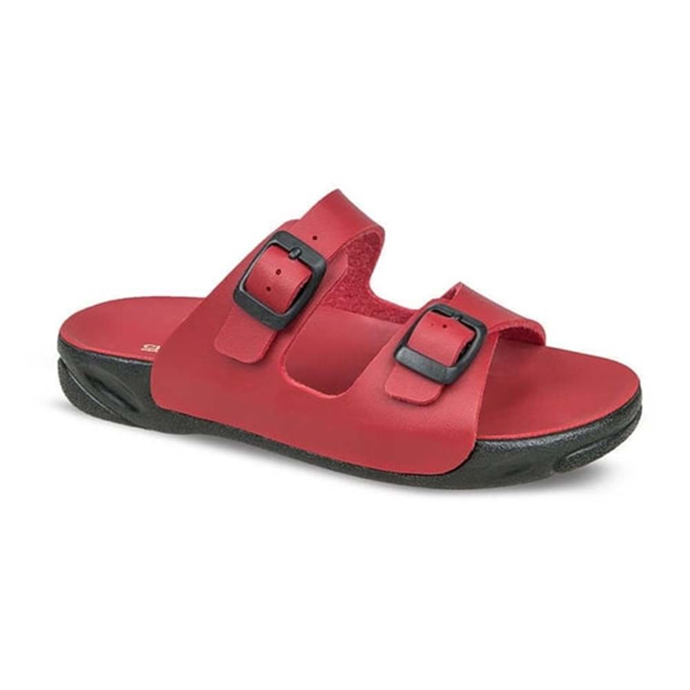 Ceyo Caprı-22 Tam Ortopedik Ayarlı Çocuk Terlik - Kırmızı - 31