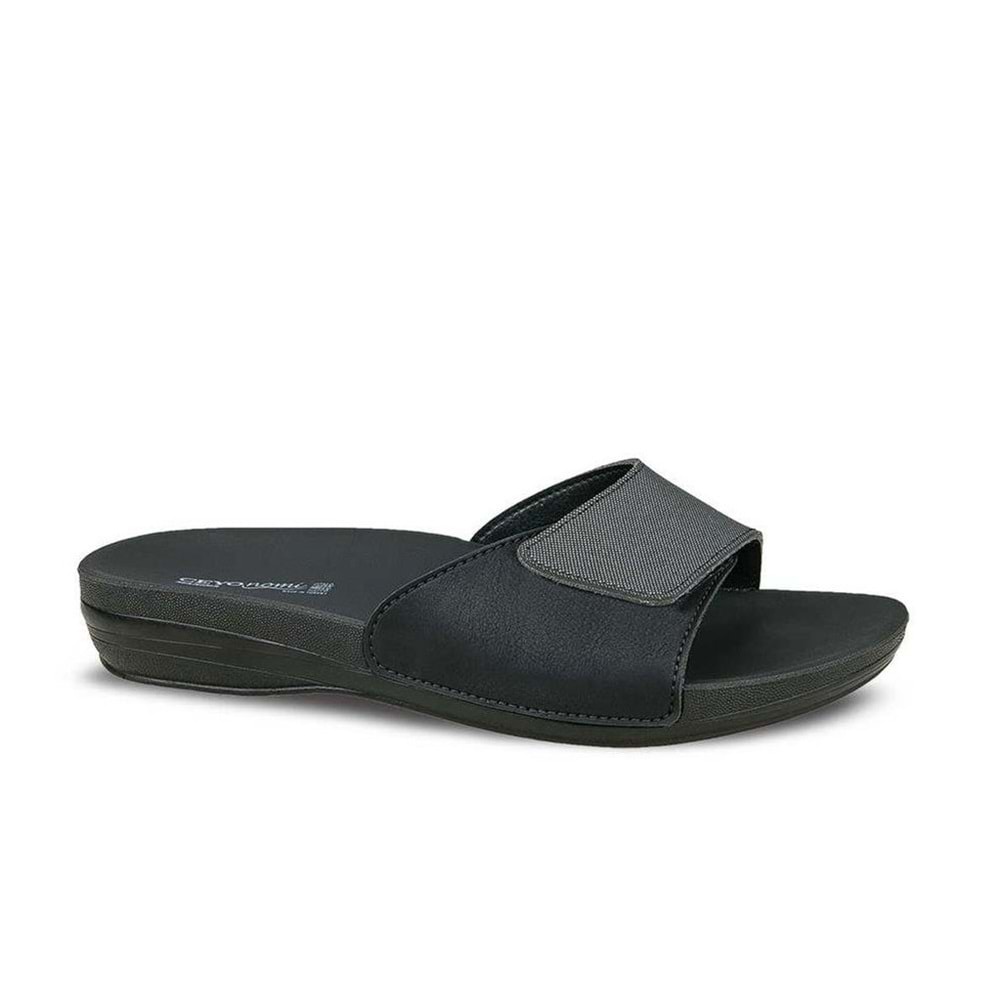 Ceyo Marina-6 Tam Ortopedik Kadın Terlik - Gümüş - 39