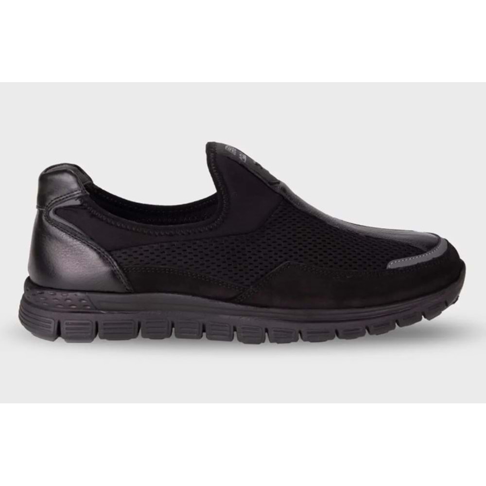 Forellı Aqua-H Tam Ortopedik Erkek Ayakkabı - Siyah - 44