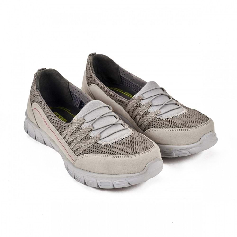 Forelli Lısa-G Comfort tam ortopedik Kadın Ayakkabı - Gri - 40