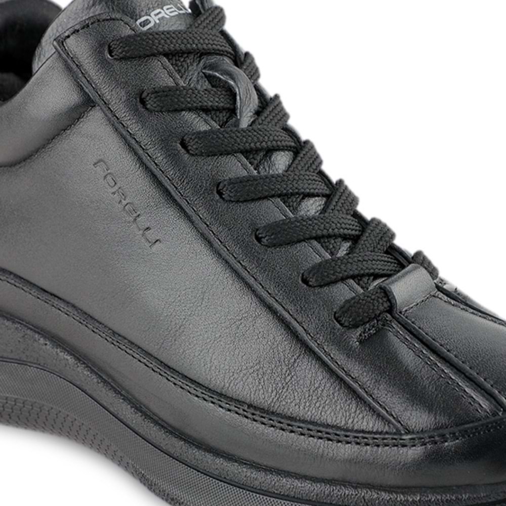 Forellı Neva-G Tam Ortopedik İçi Dışı Hakiki Deri Kadın Bot - Siyah - 37