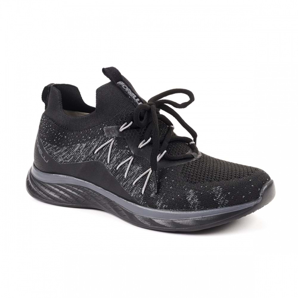 Forelli NIL-G Comfort Tam Ortopedik Kadın Spor Ayakkabı - Siyah - 40