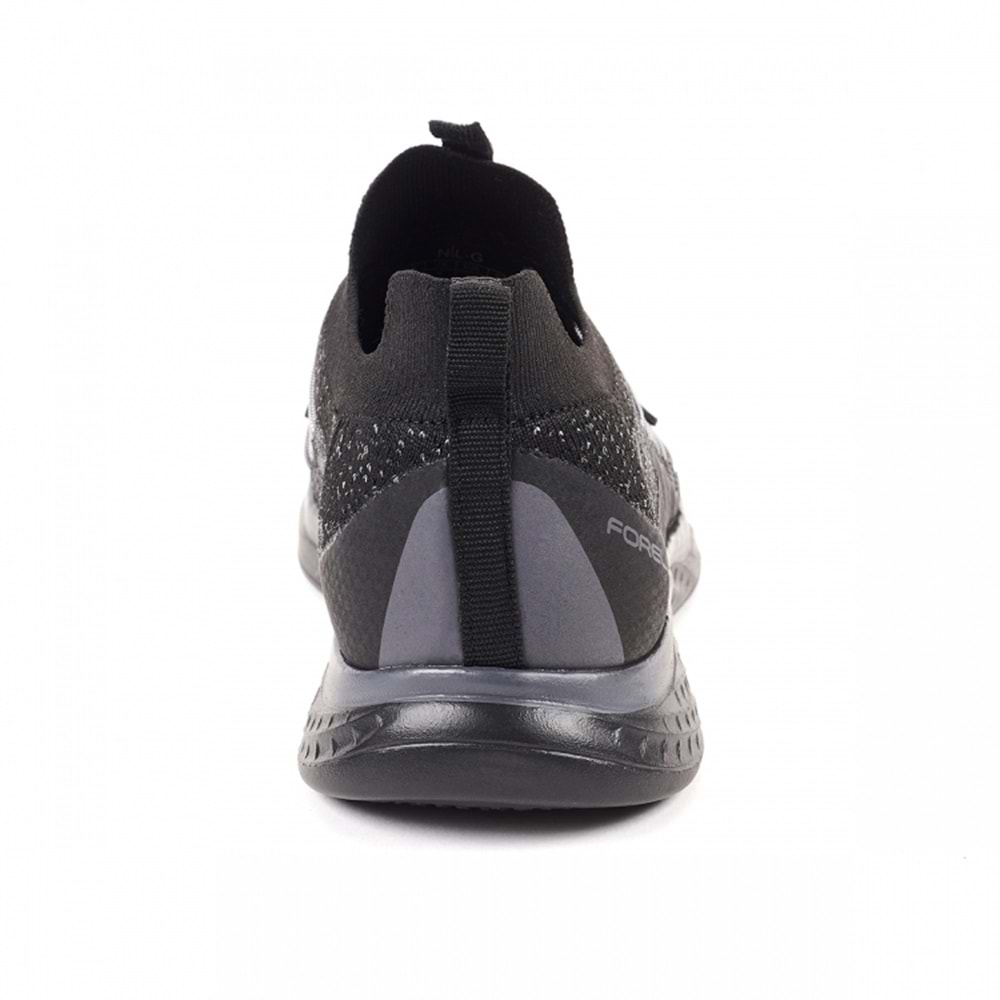 Forelli NIL-G Comfort Tam Ortopedik Kadın Spor Ayakkabı - Siyah - 40