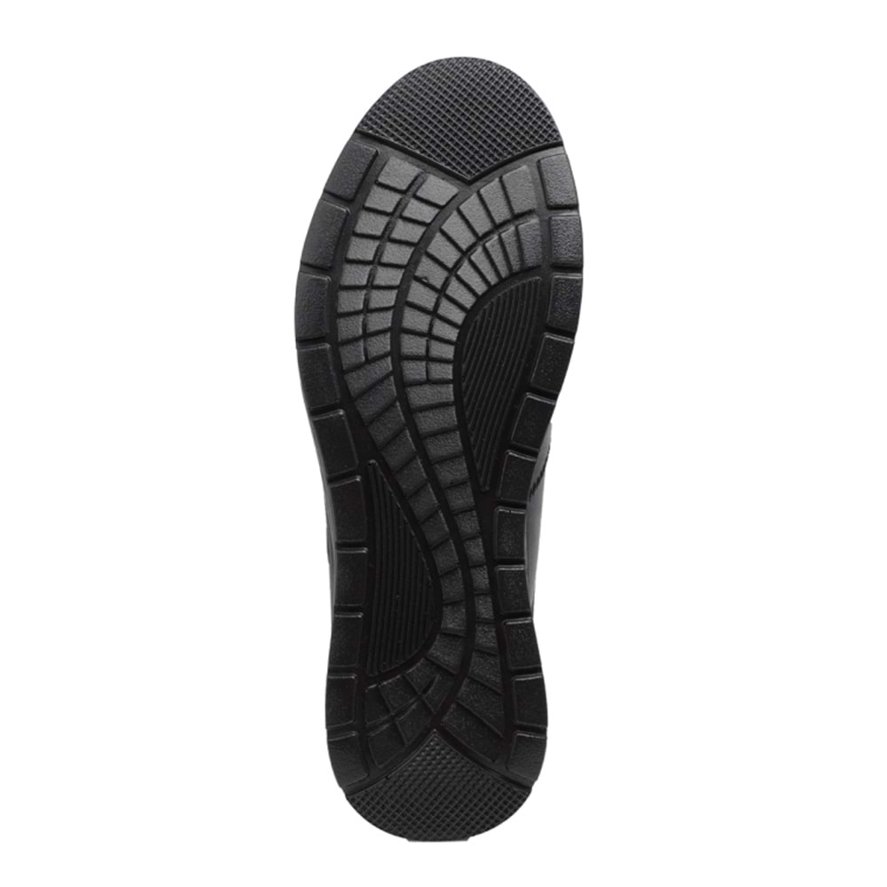 Forellı Peykan-H Tam Ortopedik İçi Dışı Hakiki Deri Kadın Bot - Siyah - 41