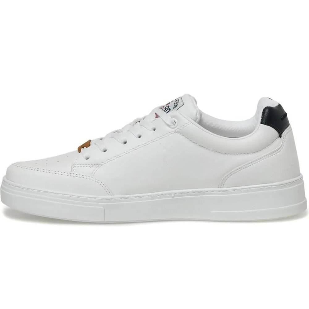 U.S. Polo Assn. Anatomik Taban Erkek Spor Ayakkabı - Beyaz - 43