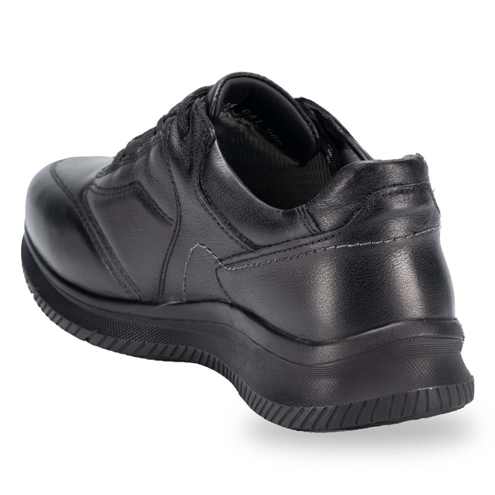 Forellı Proof Tam Ortopedik Hakiki Deri Su Geçirmez Erkek Ayakkabı - Siyah - 40