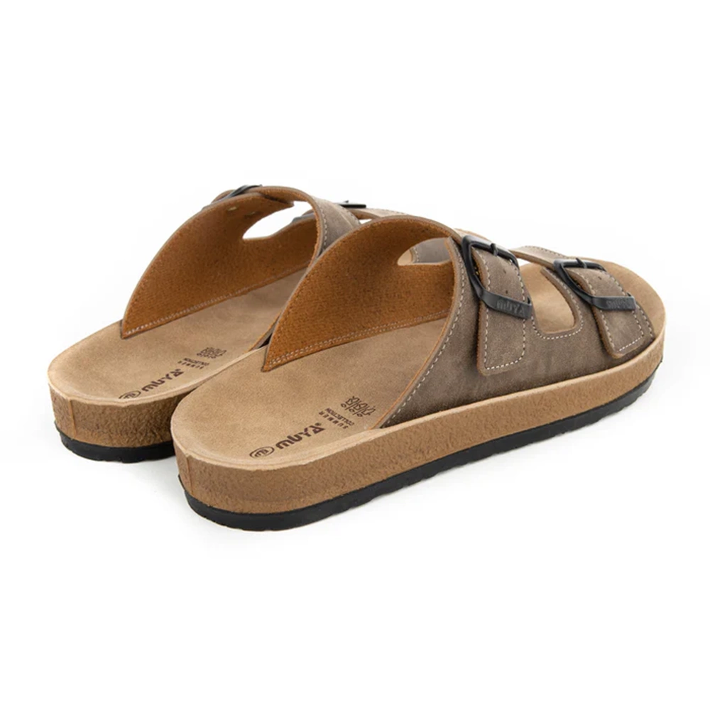 Muya Yuna Anatomik Kadın Terlik - Vizon - 40