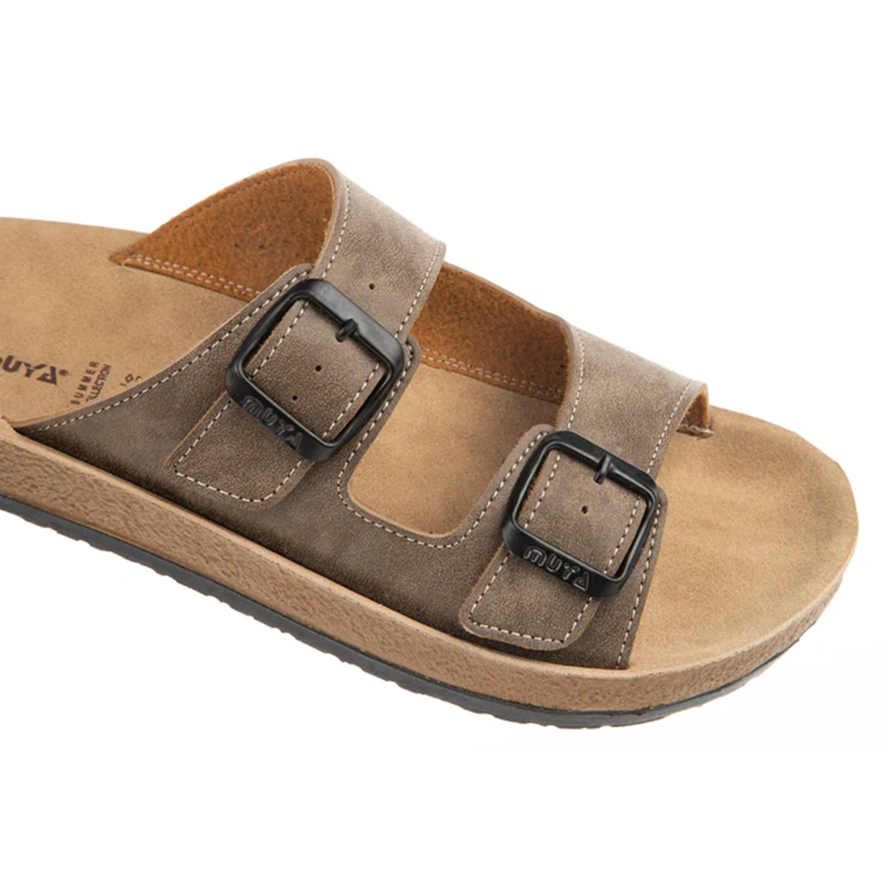 Muya Yuna Anatomik Kadın Terlik - Vizon - 40