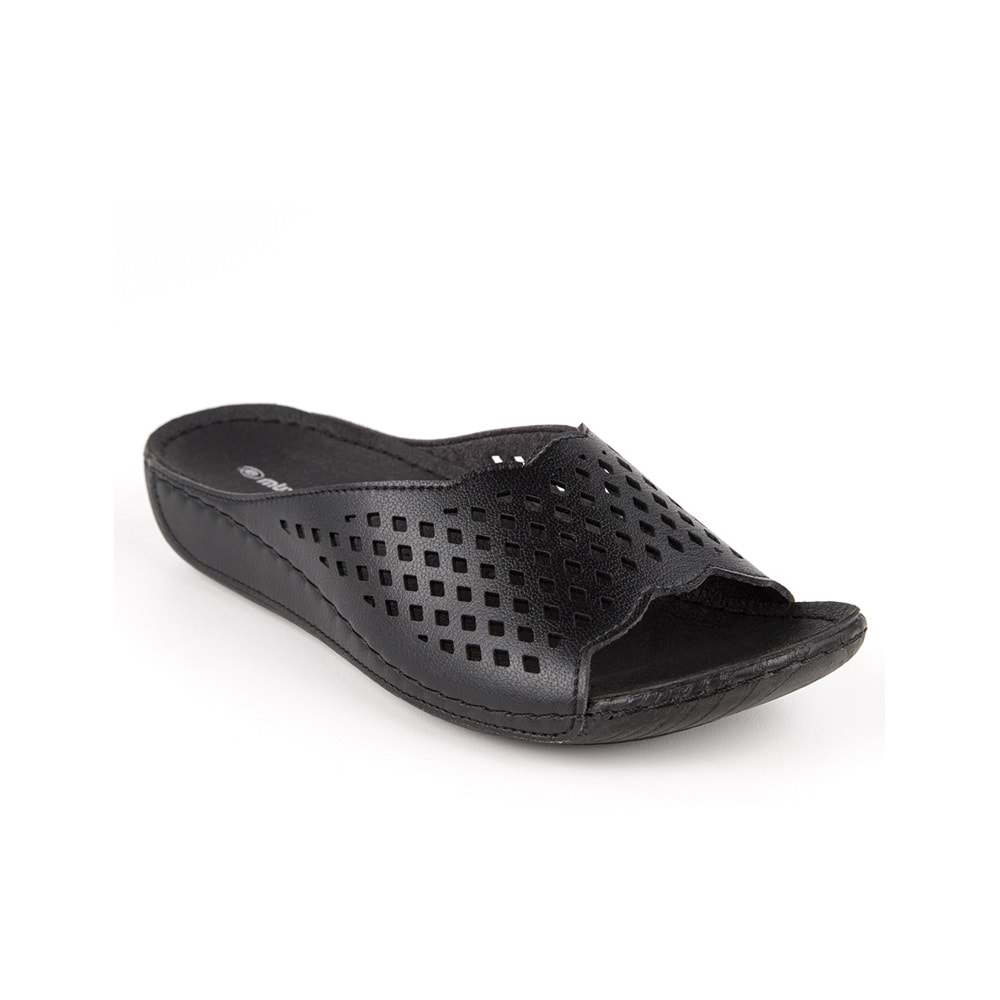 Muya Flynn Anatomik Tabanlı Kadın Terlik - Siyah - 40