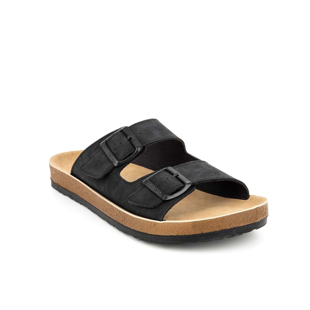 Muya Allen Anatomik Tabanlı Erkek Terlik - Siyah - 40