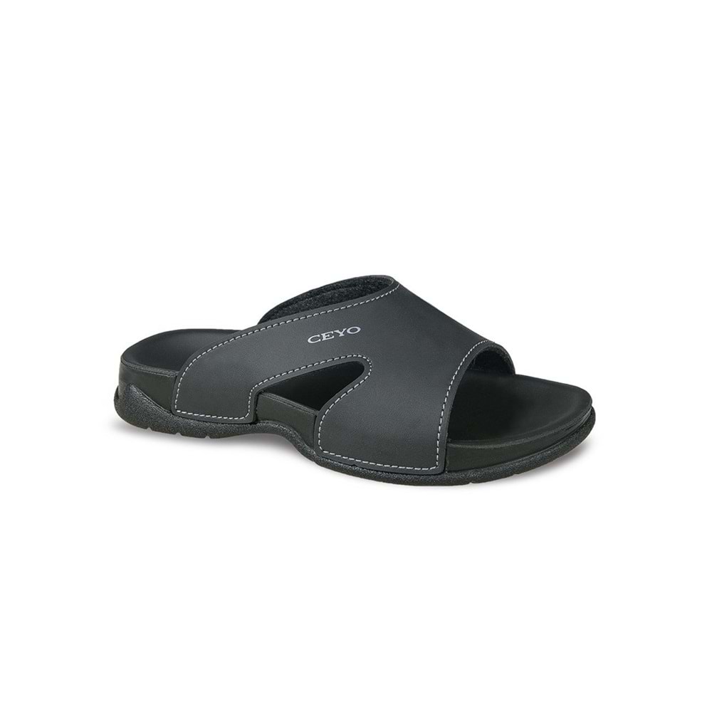 Ceyo Bello-4 Tam Ortopedik Çocuk Terlik - Siyah - 31