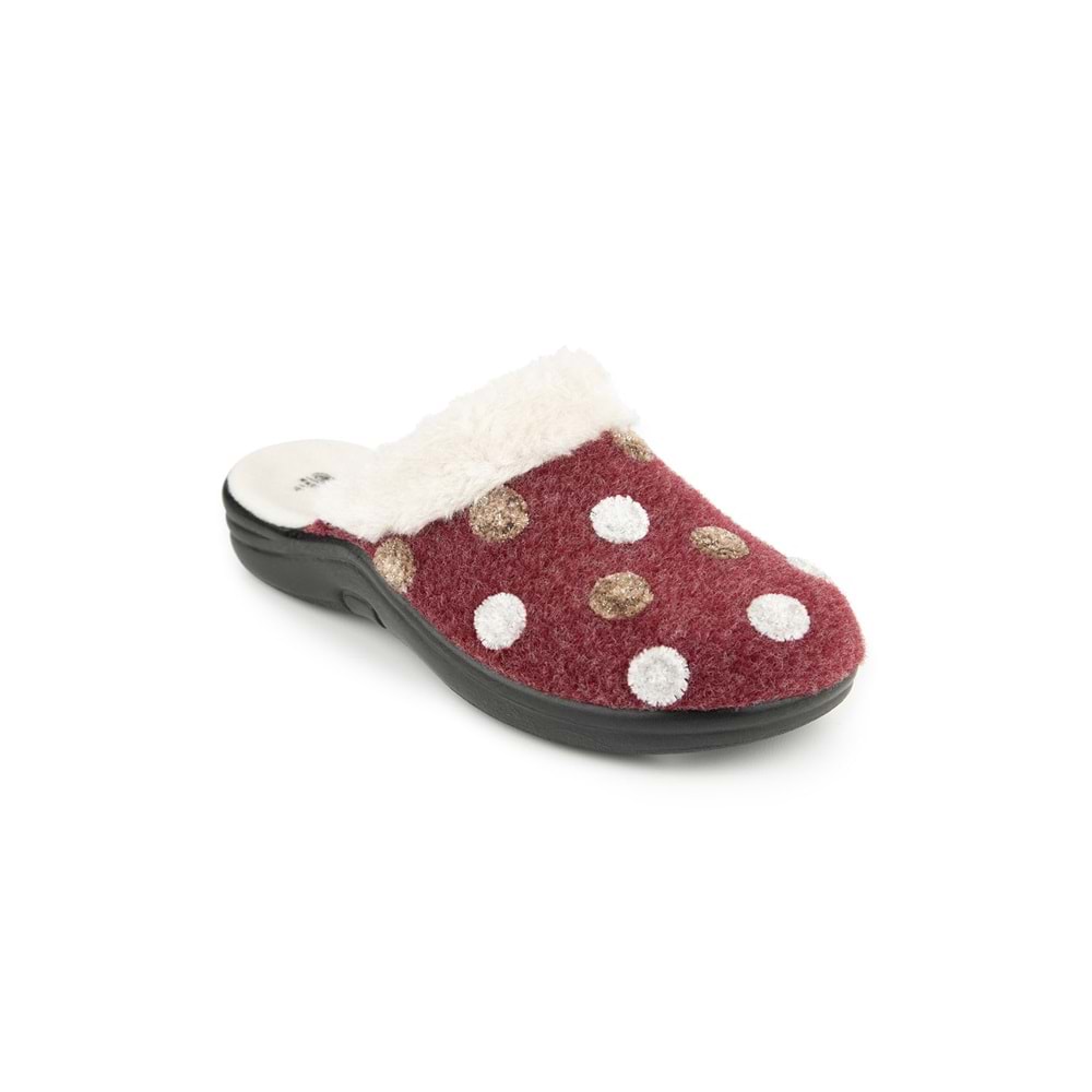 Muya Maklik Ortopedik Taban Kadın Ev Terliği - Bordo - 40