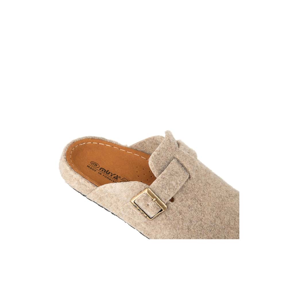 Muya Hopea Ortopedik Taban Kadın Ev Terliği - Bej - 40