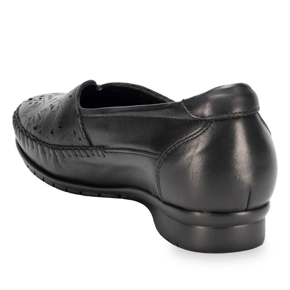 Forelli Panny Tam Ortopedik İçi Dışı Hakiki Deri Yazlık Ayakkabı - Forelli - Panny - Siyah - 36