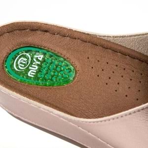 Muya Active Anatomik Taban Jel Destekli Kadın Terlik - Platin - 40