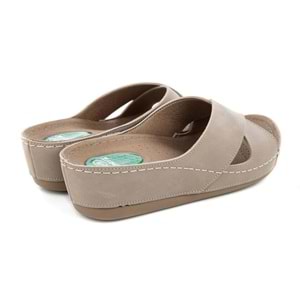 Muya Active Anatomik Taban Jel Destekli Kadın Terlik - Vizon - 36