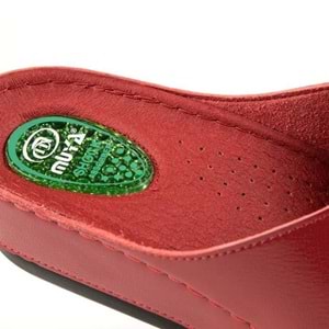 Muya Active Anatomik Taban Jel Destekli Kadın Terlik - Kırmızı - 36