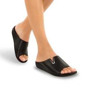 Muya Nest Anatomik Taban Kadın Terlik - Siyah - 39