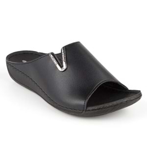 Muya Nest Anatomik Taban Kadın Terlik - Siyah - 39