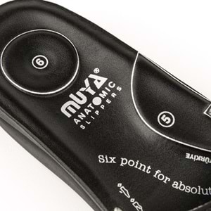 Muya Candy 6 Nokta Anatomik Taban Tokalı Kadın Terlik - Siyah - 36