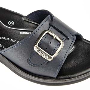 Muya Candy 6 Nokta Anatomik Taban Tokalı Kadın Terlik - lacivert - 38