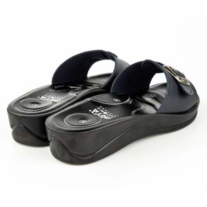 Muya Candy 6 Nokta Anatomik Taban Tokalı Kadın Terlik - lacivert - 38