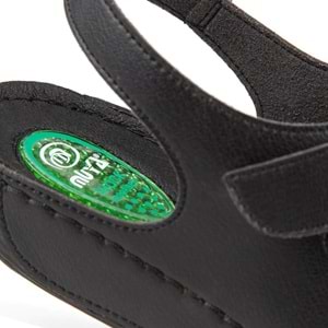 Muya Capella Anatomik Taban Jel Destekli Hafif Kadın Sandalet - Siyah - 36