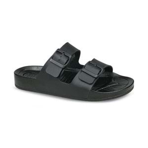 Ceyo Bermuda-M2 Tam Ortopedik Erkek Terlik - Siyah - 42