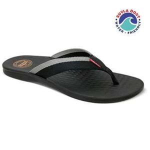 Ceyo 9851-6 Tam Ortopedik Parmak Arası Erkek Terlik - Siyah - 43