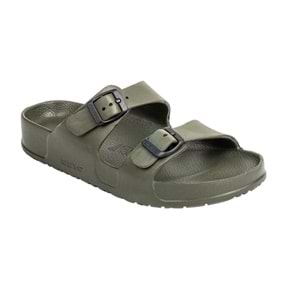 Ceyo Aquaflex-Z1 Tam Ortopedik Kadın Terlik - Haki - 40