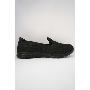 Kristal Kr.47 Anatomik Memory Taban Düz Kadın Ayakkabı - Siyah - 38