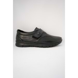 Kristal Kr.56 Tam Otopedik Taban Kemik Çıkıntısı Cırtlı İçi Dışı Hakiki Deri Kadın Ayakkabı