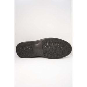 Kristal Dim.208-L Tam Ortopedik İçi Dışı Hakiki Deri Hafif Erkek Ayakkabı - Siyah - 41