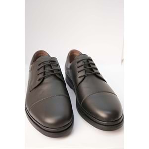 Kristal Dim.105-2 Tam Ortopedik İçi Dışı Hakiki Deri Şık Geniş Kalıp Erkek Ayakkabı - Siyah - 43