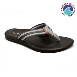 Ceyo 6100-13 (35-39) Tam Ortopedik Parmak Arası Kadın Terlik - Gri - 36
