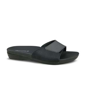 Ceyo Marina-6 Tam Ortopedik Kadın Terlik - Gümüş - 39