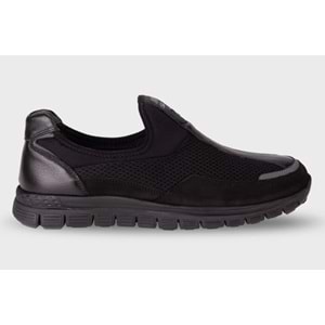 Forellı Aqua-H Tam Ortopedik Erkek Ayakkabı - Siyah - 45